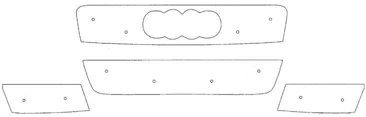 Maskisuoja Audi Q7 2006-2009 - Audi maskisuojat - TS12 - 1
