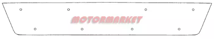 Maskisuoja Renault Grand Scenic 2009-2011 - Renault maskisuojat - TS132 - 1