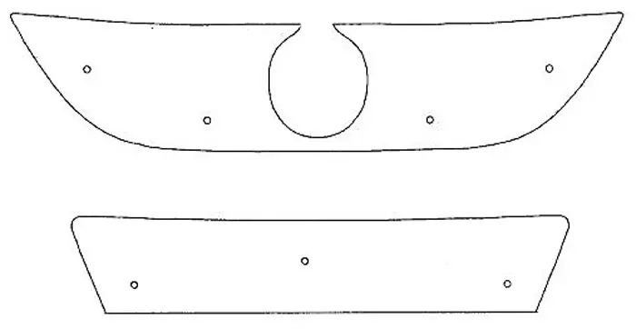 Maskisuoja Volkswagen Golf Plus 2005-2009 - VW maskisuojat - TS92 - 1