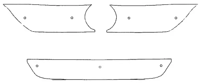 Maskisuoja Volkswagen Passat (CC) 2008-2011 - VW maskisuojat - TS102 - 1