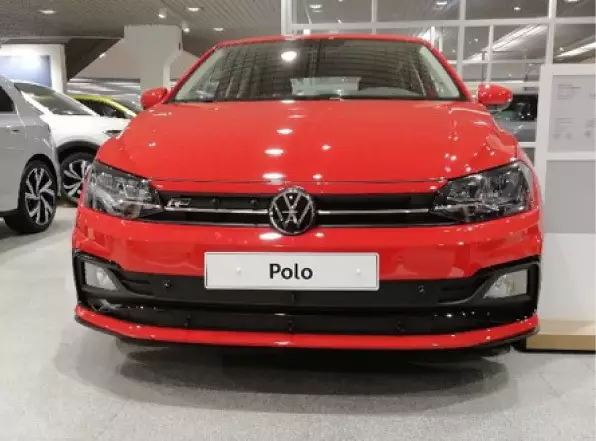 Maskisuoja VW Polo R-Line 2020- - VW maskisuojat - TS832 - 1