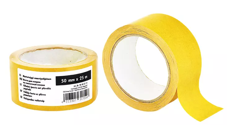 Mattoteippi 50 mm x 25 m muovipohjainen - Teipit - CE96405112 - 1