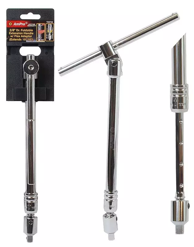 Nivelletty Vääntövarsi 3/8" 250-400mm - Räikät ja vääntimet - T20752 - 1