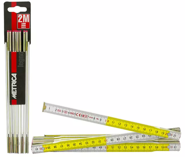 Nivelmitta Puinen 2M - Mitat - ME23152 - 1