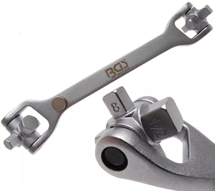 Öljytulppa-avain 8-in-1 BGS - Öljytulpan avaimet ja öjytikut - BGS1012 - 1