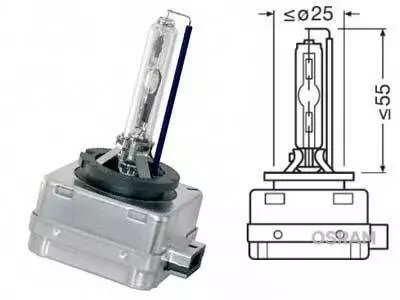 Osram D1S Classic 66140Clc - Auton polttimot - 85402 - 1