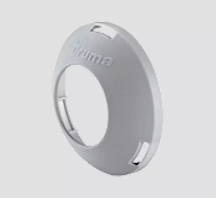 Päätesuuttimen supistuskansi BL 30mm ulostuloaukolla, harmaa - Ilmakeskuslämmityksen asennustarvikkeet - 40101-02 - 1