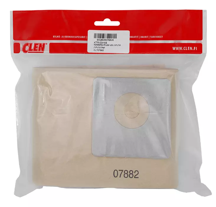 Paperipölypussi Clen Leo /Lp1/16 /Lp1/12 5 Kpl - Clen pölypussit ja suodattimet - CLT07882 - 1
