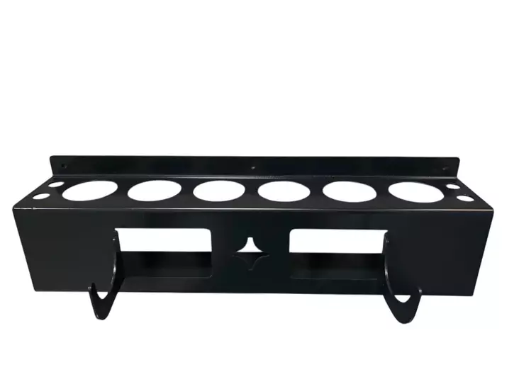 Patruunapuristinteline, paikat 6 patruunalle ja 4 suuttimelle - Kannattimet reikälevyyn - HT-272 - 1