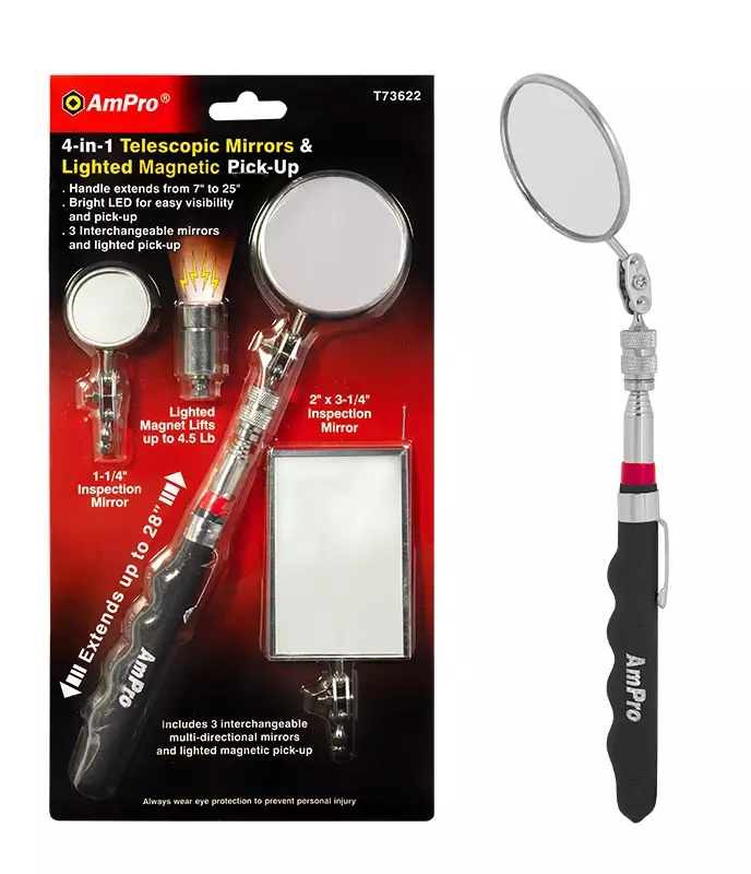 Peili- Ja Magneettinostinsarja - Magneettinostimet ja peilit - T73622 - 1