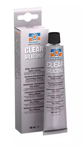Permatex Kirkas yleiskäyttöinen silikoni 80 ml - Liima- ja tiivistemassat - 26-35552 - 1