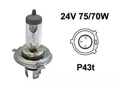 Polttimo H4 24V 75/70W - Auton polttimot - 13342 - 1