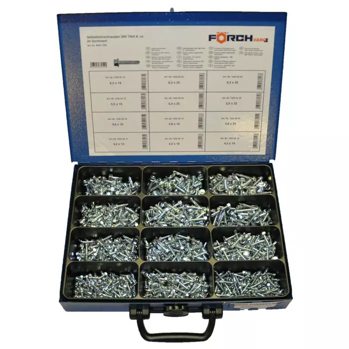 Poraruuvilajitelma DIN7504K Sinkitty - Pientarvikevalikoimat - 698-9010082 - 1