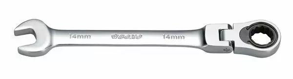 RäikkäLenkkiavain nivelletyllä lenkkipäällä 12mm Boxo - Jako- ja lenkkiavaimet - 284-B42-12 - 1