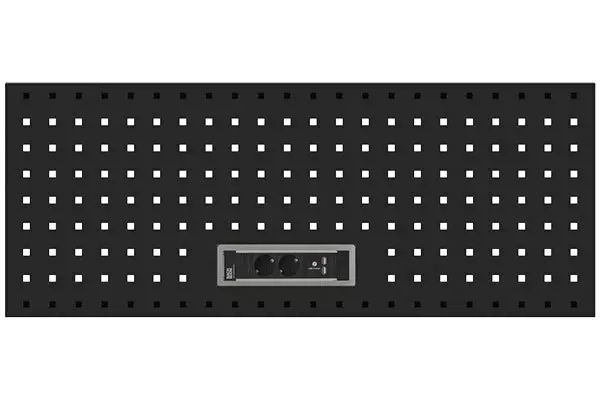 REIKÄLEVY 002B PISTORAS. 2X230V+2XUSB-A - Kalustekokonaisuudet - 285-002PB-2 - 1