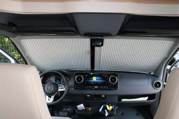 Remis etuikkunan pimennysverho REMIfront 4, MB Sprinter 2019-> + sadetunnistin - Ikkunat ja osat - 10077542 - 1