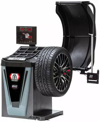 Tasapainotuskone ATH W42 LED 3D - Renkaanvaihtokoneet - 230-150032 - 1