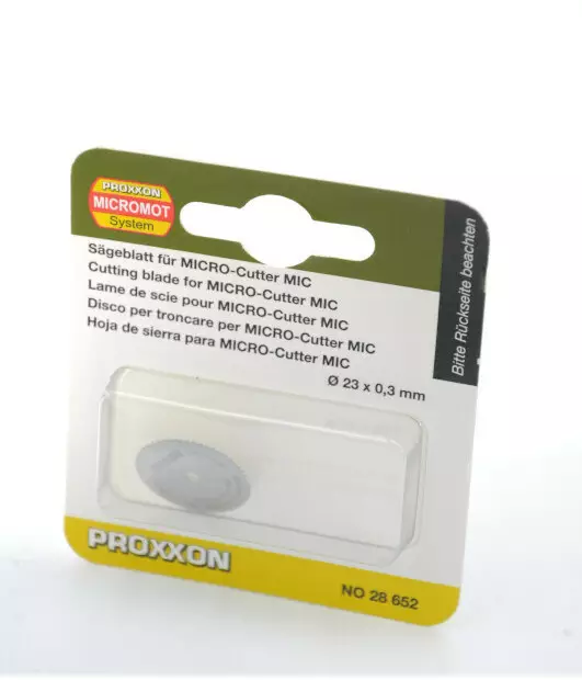 Terä MICRO-Cutter MIC:lle 55 HRC 23 x 0,3 mm - Proxxon käsilaitteiden varusteet - 28652 - 1