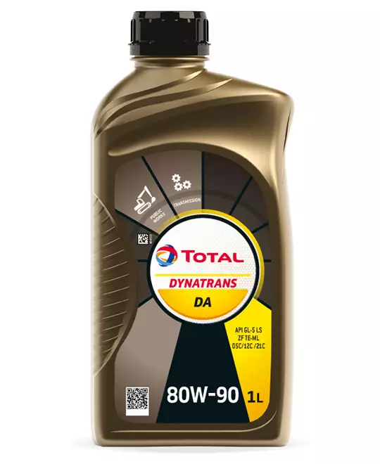 Total Dynatrans DA 80W-90, 1L - Vaihteisto- ja peräöljyt - T214002 - 1
