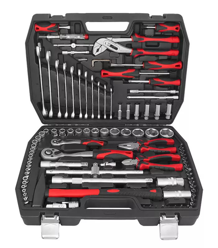 Työkalusarja 1/4" 1/2" 101-osaa salkussa - Hylsysarjat - C2442 - 2