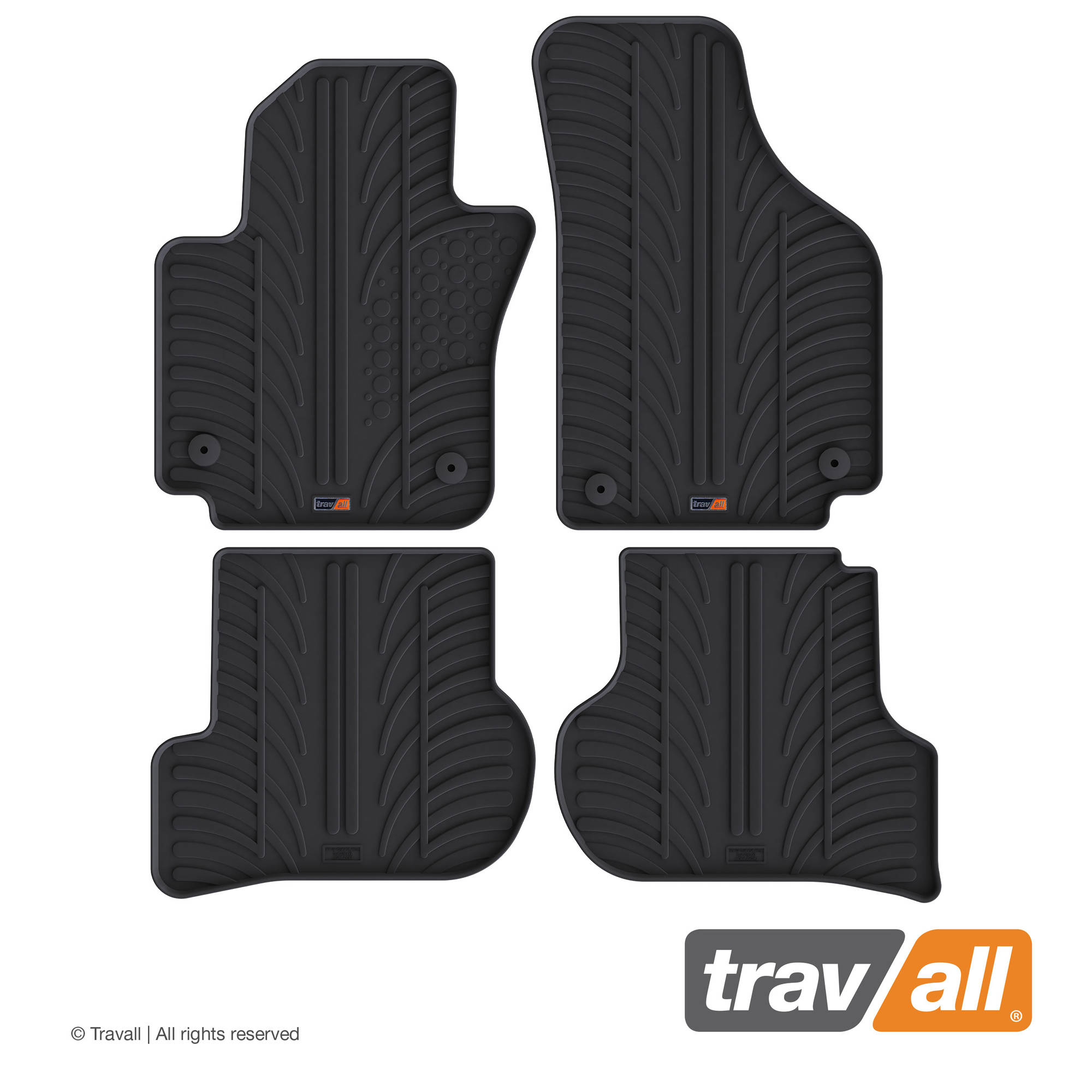 Set di 4 tappetini in velluto per Seat Altea/Altea XL (2004 – 2015) – su misura