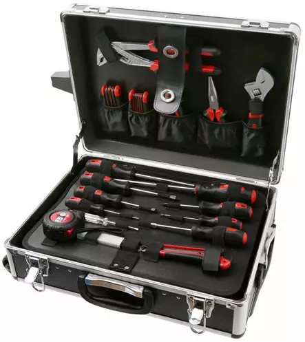 130-osainen työkalusarja alumiinisalkussa - Työkalusarjat - 291-XL010143 - 1