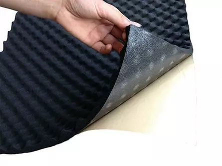 Äänieristematto 4kpl 8x400x500 mm - Äänieristys - 891-3 - 1