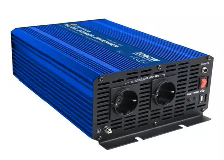 DunWore PS 12V 2000W siniaaltoinvertteri - Invertterit - 103171593 - 2