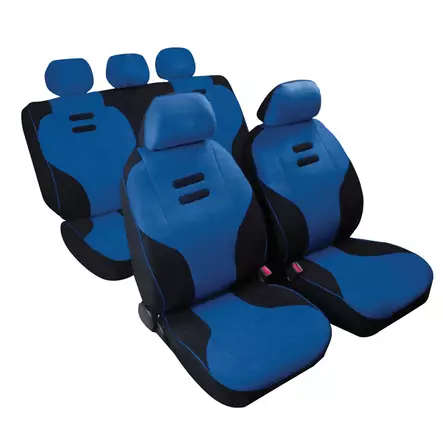 Istuinsuojasarja Kynox musta / sininen - Istuinpäälliset - 925-54903 - 1