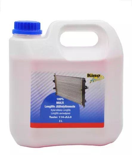 Jäähdytinneste G12+ Longlife punainen 3 L King - Jäähdytinnesteet - 114-JLL3 - 1