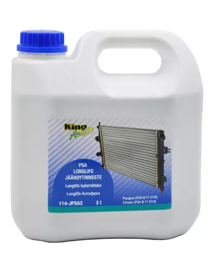 Jäähdytinneste PSA (G33) sininen / vihreä 3L King - Jäähdytinnesteet - 114-JPSA3 - 1
