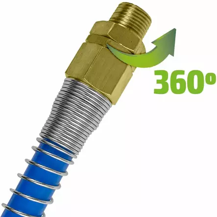 JBM 3/8” KIERRELETKU 10MM 15M PU - Paineilmaletkut ja -kelat - 50-53633 - 2