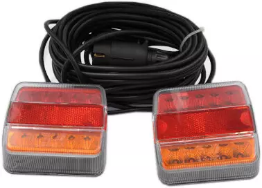 Magneetti LED Takavalosarja Kärryyn 7,5m 12V - Peräkärryn takavalot - 16353 - 1