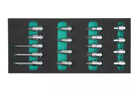 XZN/Torx sarja, 1/2" - Työkalumoduulit työkaluvaunuihin - K26063 - 1