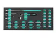 Hylsysarja moduulissa 1/4" 29 kpl Kamasa - Työkalumoduulit työkaluvaunuihin - K26053 - 1