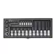 Hylsysarja turva-torx ja E 1/4" ja 1/2" 29-osaa - Hylsysarjat - 23103 - 1