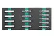 Hylsyt 1/2", 10-22 mm, pitkät - Työkalumoduulit työkaluvaunuihin - K26073 - 1