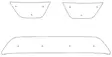 Maskisuoja Mitsubishi Outlander 2007-2010 - Mitsubishi maskisuojat - TS53 - 1
