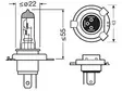 Osram Original 12V H4 - Auton polttimot - 10-64193 - 2