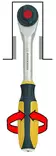 ROTARY-ratchet rotaatioräikkä 3/8" - Räikät ja vääntimet - 23083 - 2