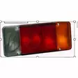 Takavalo Iveco Daily oikea, auto, peruutusvalolla 300x130 - Peräkärryn takavalot - 0900883 - 1