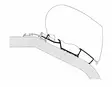 Thule markiisikiinnike LMC Liberty 3,5 m TI/TEC Omnistor: 9200 / 6300 / 6200 - Kattokiinnikkeet markiisiin - 307043 - 1