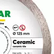 Timanttilaikka 1A1R 125 Ceramic - Timanttilaikat laatoittajille - 10170085073 - 3