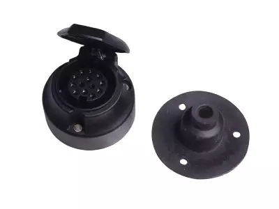 13-nap. rasia, musta muovi - Peräkärryn rasiat ja pistokkeet - 1553-4213 - 1