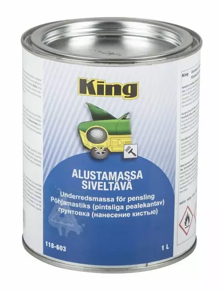Alustamassa Siveltävä 1 L Musta - Alustamassat - 118-603 - 1