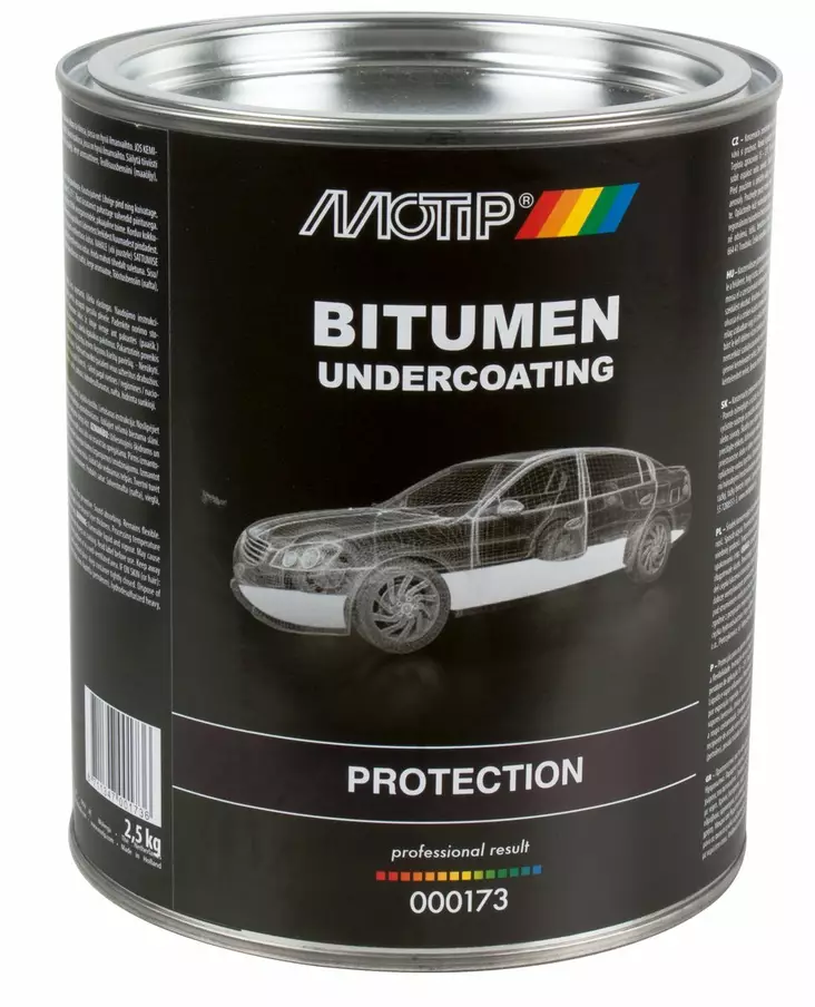 Alustamassa Siveltävä Musta 2,5 kg Motip - Alustamassat - 104-000173 - 1
