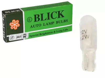 Autolamppu 12V 1.2W T5 W2X4.6D Mattavalk. - Auton polttimot - JAHN-1603 - 1