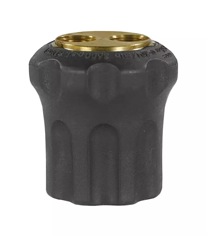 Clen kaksoissuutin runko 2x 1/4S - Clen painepesurisuuttimet - CLT39613 - 1