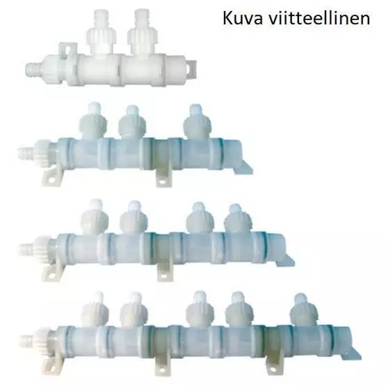 Comet vesijärjestelmän jakokappale 3-osainen X-Fix, 1 tulo, 3 lähtöä - Muut vesijärjestelmän osat - 5611380003 - 1
