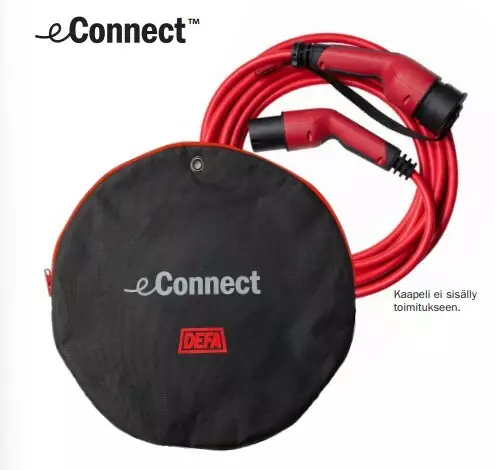 Defa eConnect kaapelipussi Mode 3 - Sähkö- ja hybridiautojen laturit - DA712593 - 1